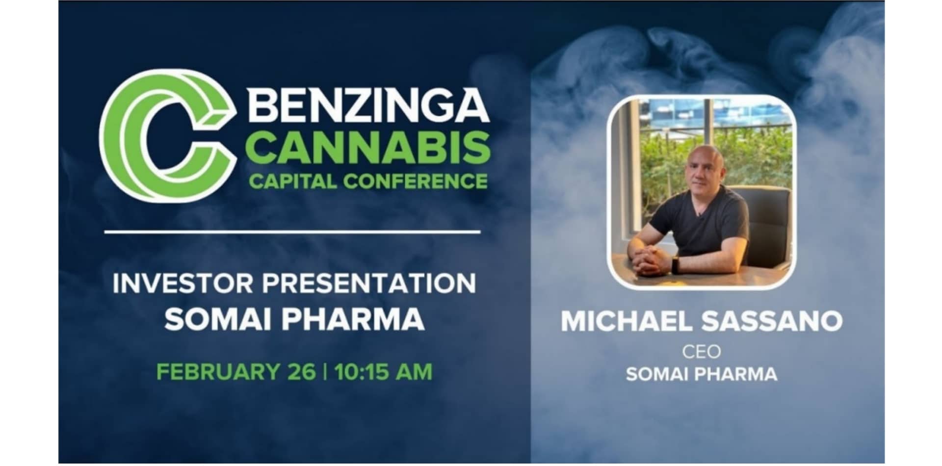 Benzinga Cannabis Capital Conference | 25-26 de febrero de 2021 | Michael Sassano