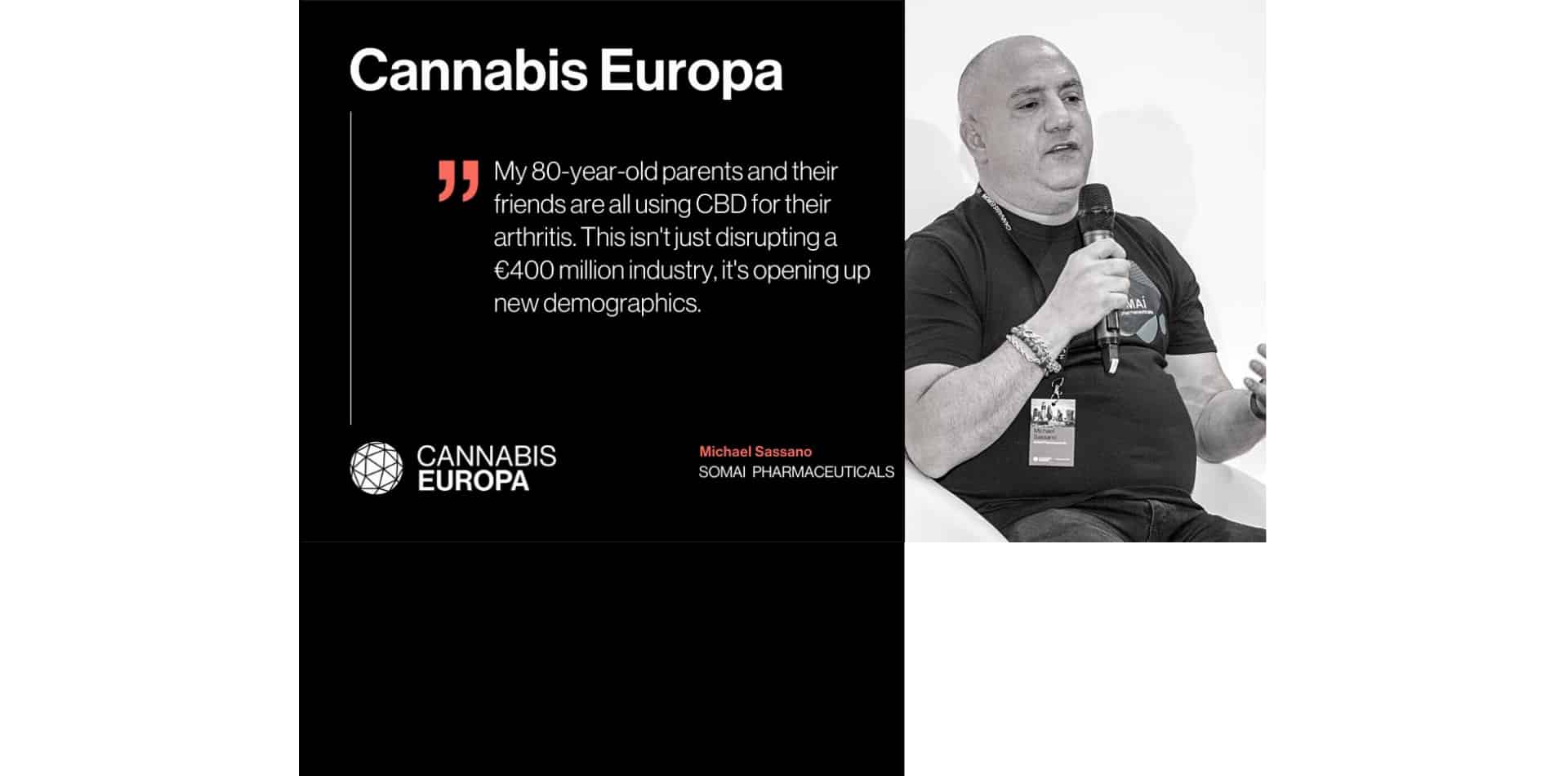 Cannabis Europa Londres 2021 - Michael Sassano